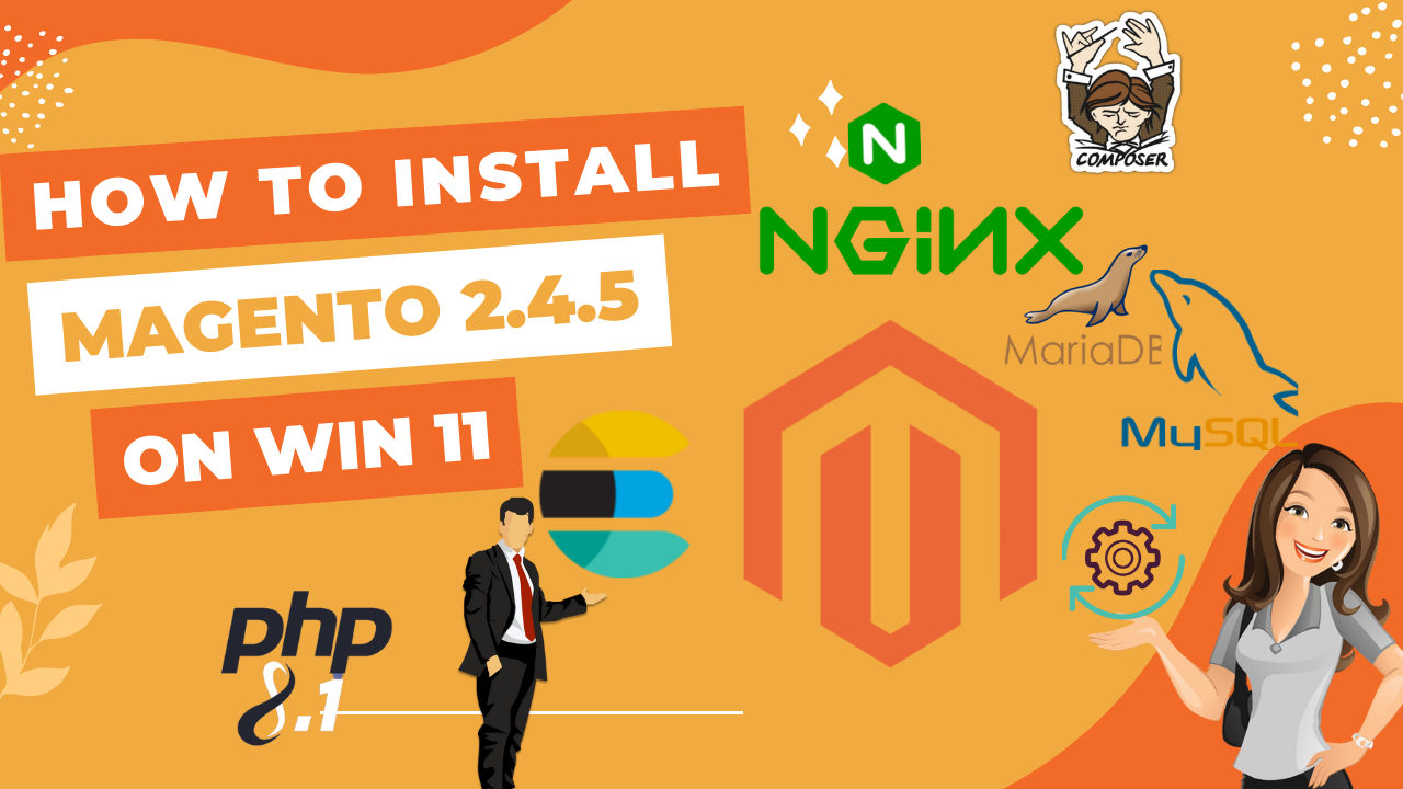 How to Install Magento 2.4.5 on Windows 11 using WSL 2 ( PHP8.1, NGINX  ) #magento2