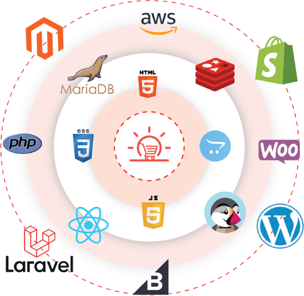Offering Magento, Shopify development solutions